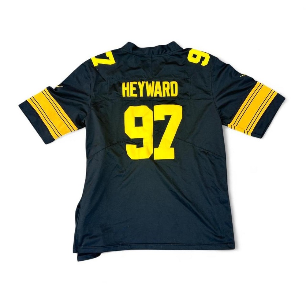 Nike On Field Steelers Cameron Heyward #97 Jersey Men's M DIY Upcycle Project